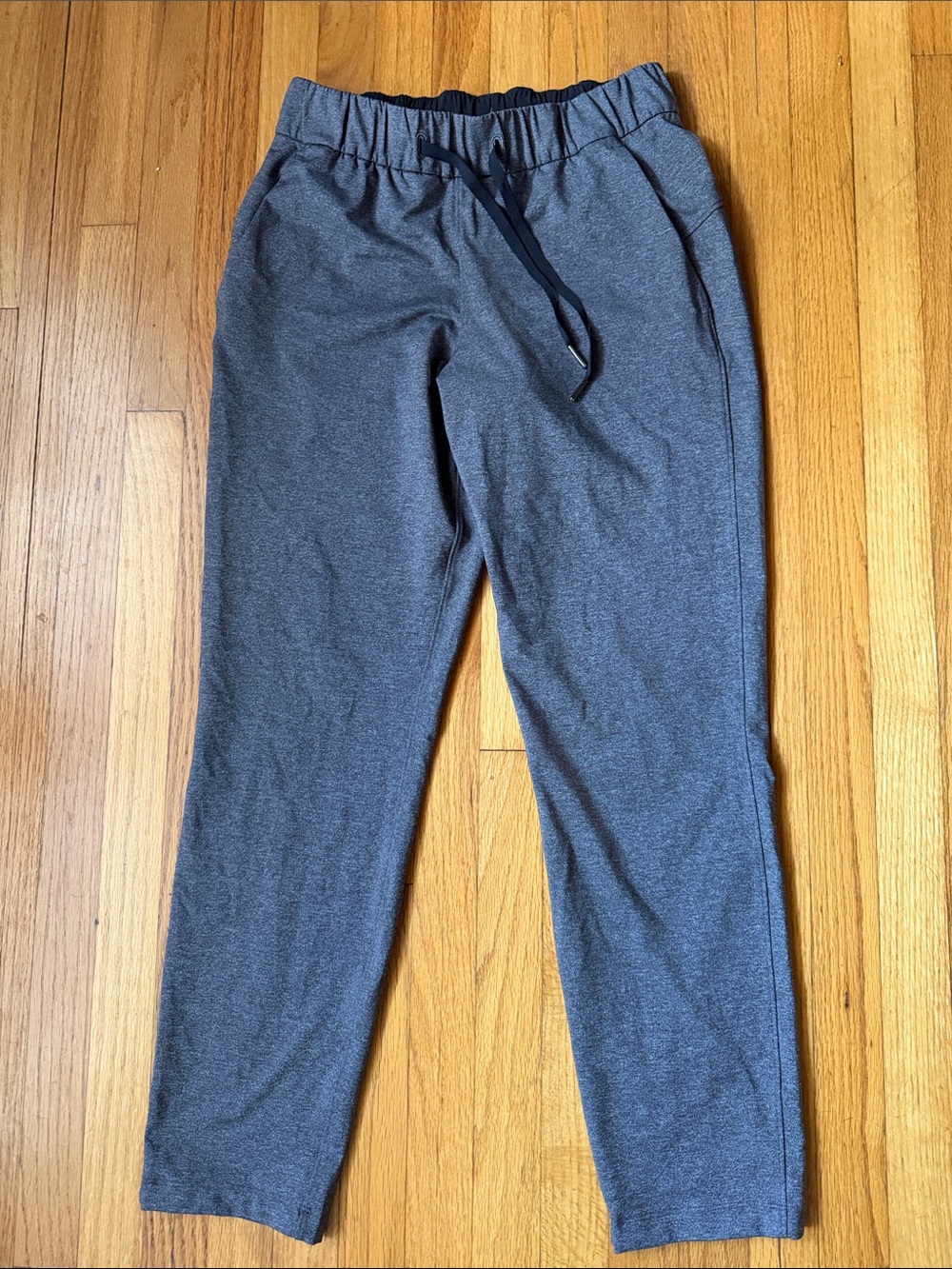 Women’s Gray Drawstring business Casual Pants